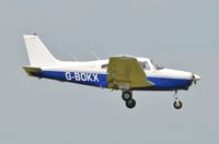 G-BOKX @ EGSH - About to land at Norwich. - by Graham Reeve