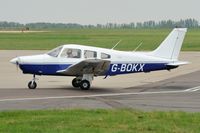 G-BOKX @ EGSH - Nice student pilot visitor. - by keithnewsome