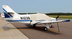 N1038J @ KBRD - Aero Commander 112 on the ramp in Brainerd, MN. - by Kreg Anderson