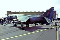XW769 @ EGUD - BAe Systems Harrier GR.3 [712086] (Royal Air Force) RAF Abingdon~G 15/09/1979.From a slide. - by Ray Barber
