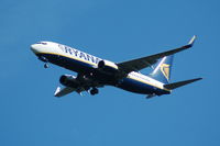 EI-DWD @ EGCC - Ryanair Boeing 737-8AS EI-DWD on approach to Manchester Airport. - by David Burrell