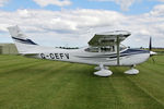 G-CEFV @ X5FB - Cessna 182T Skylane, Fishburn Airfield UK, July 2014. - by Malcolm Clarke