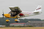 G-TORO @ EGBR - Skyranger Nynja 912S(1) at The Fly-In & Vintage Air Race, The Real Aeroplane Company, Breighton Airfield, July 2014. - by Malcolm Clarke