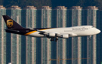 N572UP @ VHHH - UPS - United Parcel Service - by Wong Chi Lam