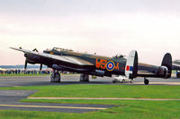 PA474 @ EGUN - Avro 683 Lancaster B.I [PA474] (Royal Air Force) RAF Mildenhall~G 26/05/1996 - by Ray Barber