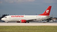 XA-EMX @ MIA - Estefata Cargo 737-300 - by Florida Metal