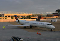 N135EV @ KRIC - Pushback Richmond - by Ronald Barker