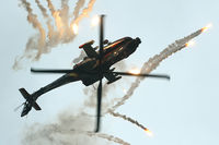 Q-17 @ EHGR - Netherlands AF AH-64D Q-17 deploying flares - by Nicpix Aviation Press  Erik op den Dries