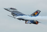 FA-84 @ EHGR - Belgium AF Solo Display F-16AM FA-84 during the airshow rehearsal - by Nicpix Aviation Press  Erik op den Dries