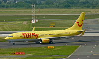 D-AHFX @ EDDL - TUIfly, is here after landing at Düsseldorf Int'l(EDDL) - by A. Gendorf