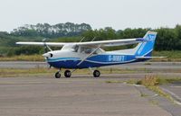 G-NWFT @ EGFH - Visiting Reims/Cessna Skyhawk. - by Roger Winser