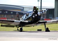 WG486 @ EGXC - Being prepared for another BBMF training sortie - by Clive Pattle