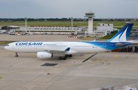 F-HSKY @ LFPO - Corsair A333 taxying to its stand - by FerryPNL