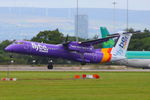 G-JECY @ EGCC - flybe - by Chris Hall