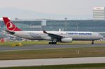 TC-JNR @ EDDF - Turkish A333 taxying to its gate after landing in FRA - by FerryPNL