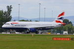 G-EUYX @ EGCC - British Airways - by Chris Hall