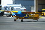 G-AHAU @ EGBJ - visitor at Staverton - by Chris Hall