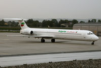 LZ-LDM @ LOWG - Bulgarian Air Charter MD-82 @ GRZ - by Stefan Mager
