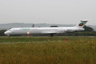 LZ-LDM @ LOWG - Bulgarian Air Charter MD-82 @ GRZ - by Stefan Mager