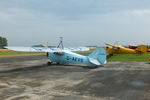 G-AEVS @ EGBR - 'Jeeves' and 'Gladys' - by Chris Hall