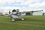 G-CEFV @ X5FB - Cessna 182T Skylane, Fishburn Airfield UK, July 6th 2014. - by Malcolm Clarke