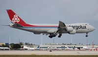 LX-VCE @ MIA - Cargolux 747-800