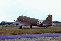 G-BFPT @ EGLK - Douglas DC-3C-47A-70-DL [19268] ( Warbirds of Great Britain Ltd) Blackbushe~G 03//09/1978 - by Ray Barber