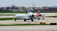 N629AE @ KORD - Taxi O'Hare - by Ronald Barker