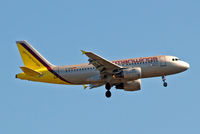D-AKNQ @ EGLL - Airbus A319-112 [1170] (Germanwings) Home~G 25/06/2012. On approach 27L. - by Ray Barber
