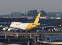 N743CK @ AMS - Parking for loading on the Cargo place of Schiphol Airport - by Willem Göebel