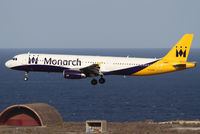 G-OZBO @ GCLP - Monarch A321 - by Thomas Ranner