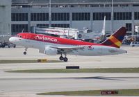 N266CT @ MIA - Avianca A319 - by Florida Metal