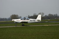 PH-POS @ EHTE - Taxiing @ Teuge airport. - by Mabogey