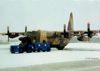 XV211 @ ENEV - Scanned from a print. XV211 battles the elements in North Norway at ENEV Evenes airport during Exercise Clockwork '80. - by Clive Pattle