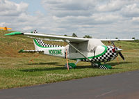 N383ME @ 4PN7 - Among the oldtimers at Merritt Field Airport was this very sporty Skyhawk SP. - by Daniel L. Berek