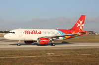 9H-AEM @ LMML - A319 9H-AEM Air Malta - by Raymond Zammit