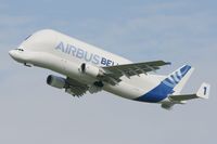 F-GSTA @ LFBO - Airbus A300-605ST Beluga, Take-off Rwy 32L, Toulouse Blagnac Airport (LFBO-TLS) - by Yves-Q