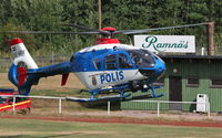 SE-HPX - Landing at the sports ground in Ramnäs, Sweden. This day the sports ground was a base for two Blackhawks and one police helicopter due to the big forest fire in Västmanland. - by Backa Erik Eriksson