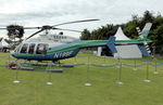 N199F @ EGHR - 2003 Bell 407, c/n: 53574 at Goodwood - by Terry Fletcher