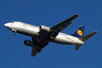 D-ABEH @ EGLL - Boeing 737-330 [25242] (Lufthansa) Home~G 19/01/2011. On approach 27R. - by Ray Barber