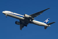 JA788A @ EGLL - Boeing 777-381ER [40686] (All Nippon Airways) Home~G 21/01/2011. On approach 27R. - by Ray Barber