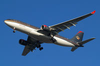 JY-AIE @ EGLL - Airbus A330-223 [970] (Royal Jordanian Airlines) Home~G 21/01/2011. On approach 27R. - by Ray Barber