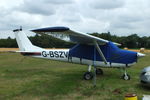 G-BSZV @ X9FF - at Farley Farm Strip - by Chris Hall