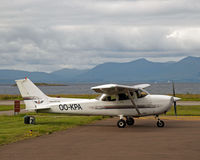 OO-KPA @ EGEO - Getting ready to depart from Oban Airport. - by Jonathan Allen