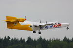 G-BEVT @ EGHI - Aurigny Air Services - by Chris Hall