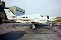 G-BFEM @ EGNX - Cessna 421C Golden Eagle [421C-0316] (Brush Electrical Machines Ltd) East Midlands Airport (Castle Donington)~G 08/07/1979. From a slide. - by Ray Barber