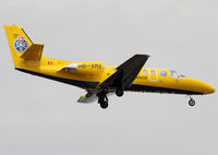 HB-VMX @ LFBO - Landing rwy 14R - by Shunn311