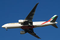 A6-EWC @ EGLL - Boeing 777-21HLR [35576] (Emirates Airlines) Home~G 31/01/2011. On approach 27R. - by Ray Barber