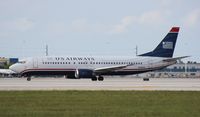N449US @ MIA - US Airways 737-400 - by Florida Metal