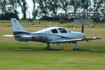 N218CS @ EGHR - at Goodwood airfield - by Chris Hall